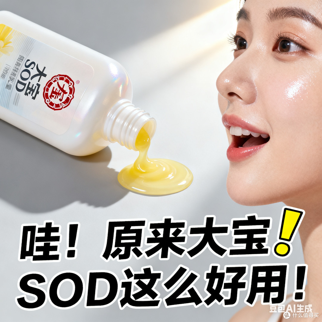 哇!原来大宝SOD这么好用!
