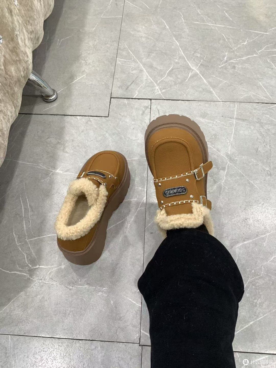 皮尔世绅勃肯雪地靴,保暖还显温柔