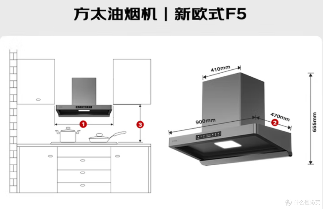 方太F5油烟机:27m³/min大风量,厨房焕新的高性价比之选