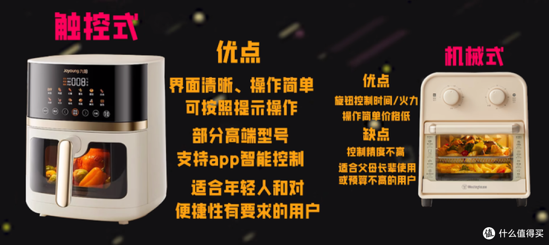 双11想买款空气炸锅,怎么买才不会踩雷?10年内行人告诉你这样买