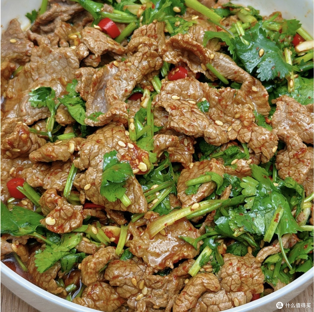 凉拌牛肉:减脂期的美味选择