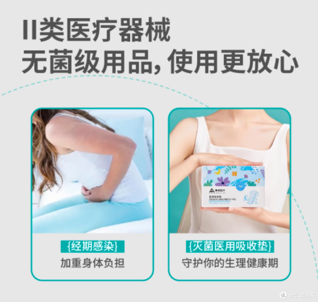敏肌经期终于不遭罪!奥美医疗医用吸收垫,无菌防漏