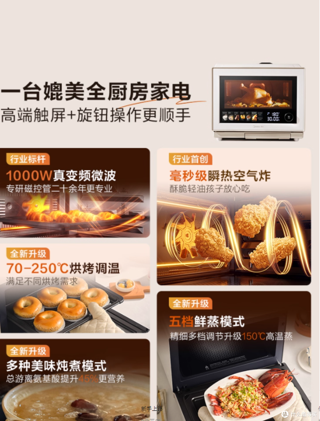 厨房封神！美的 G32 一机搞定 5 大功能，小户型直接省出半米台面