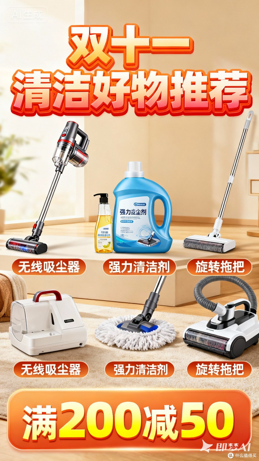 双十一清洁工具推荐清单