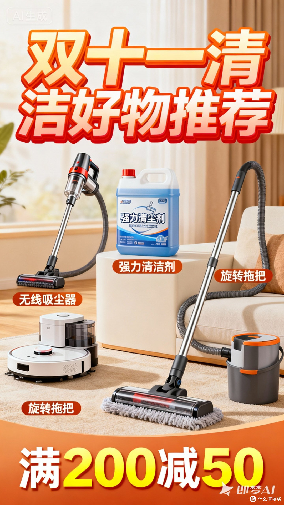 双十一清洁工具推荐清单