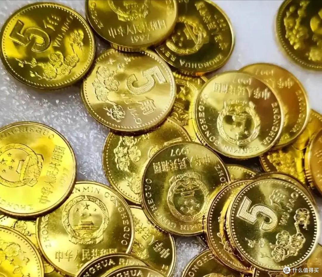 5角硬币里面有没有“黄金”？感谢金店柜员的告知，看完涨知识了_收藏品_什么值得买