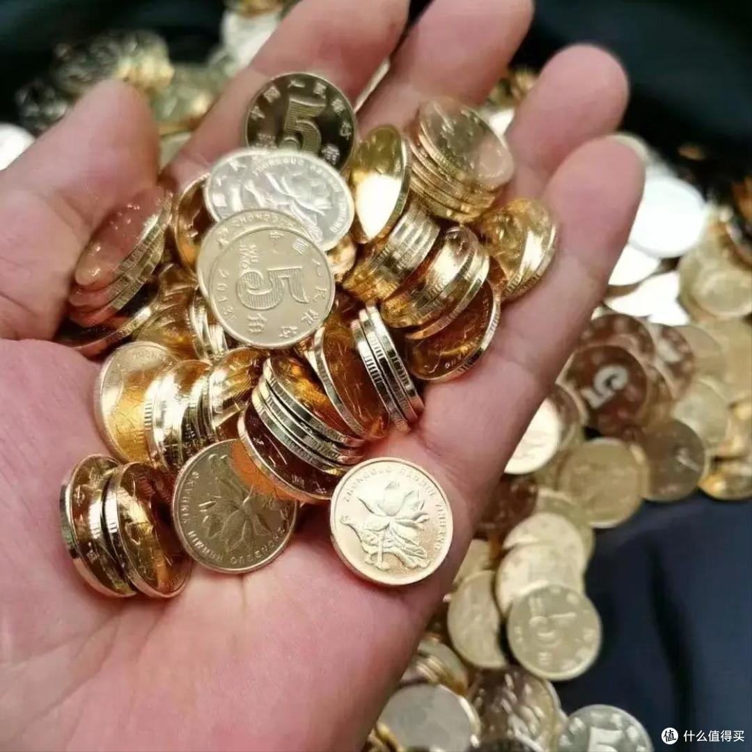 5角硬币里面有没有“黄金”？感谢金店柜员的告知，看完涨知识了_收藏品_什么值得买