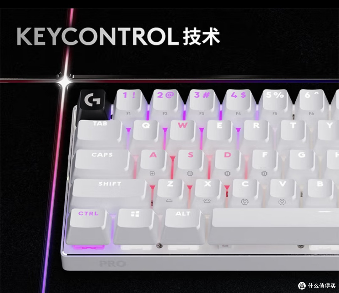 罗技G PRO X 60 LIGHTSPEED白色款键盘来了