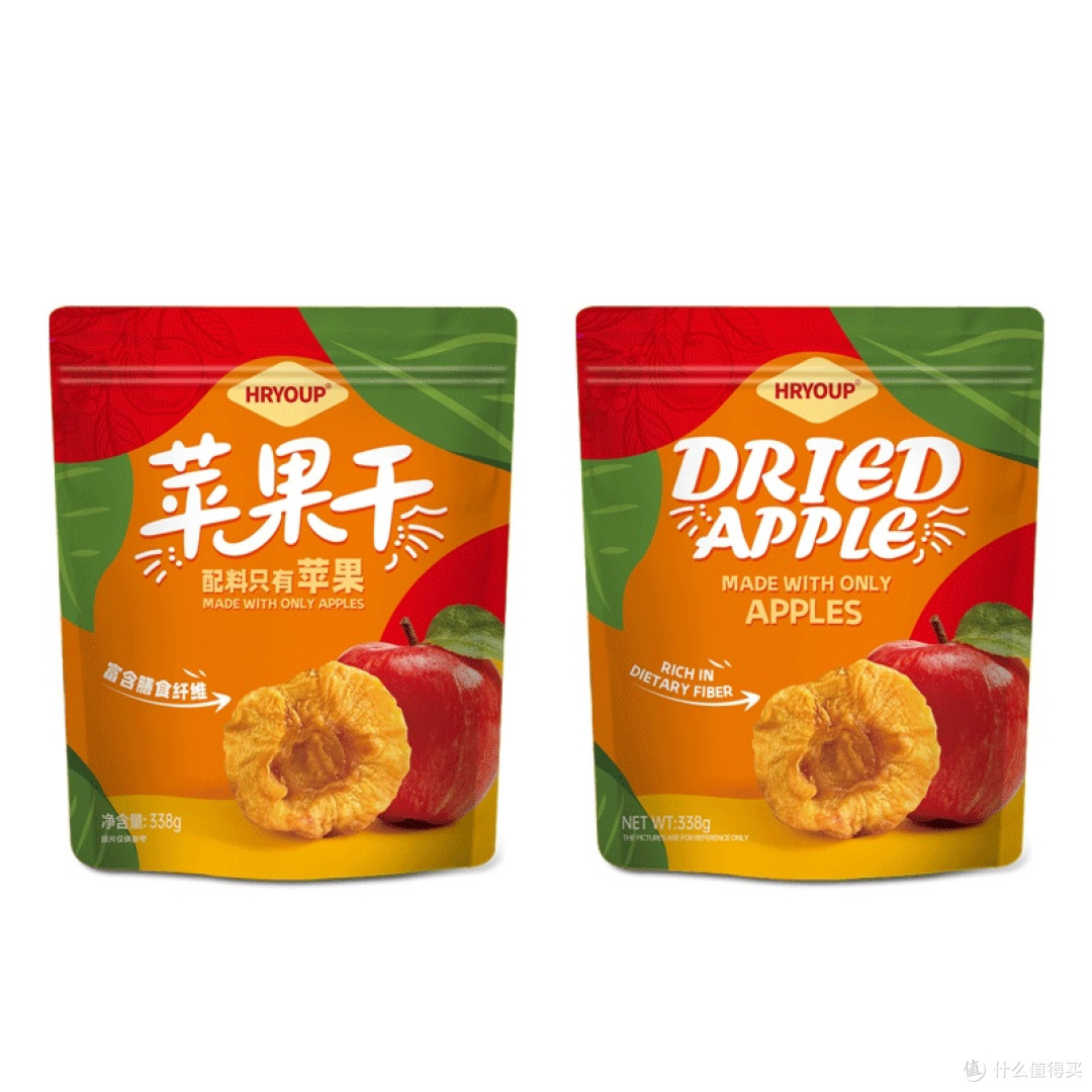 无限回购的宝藏零食!HRYOUP苹果干560g深度测评