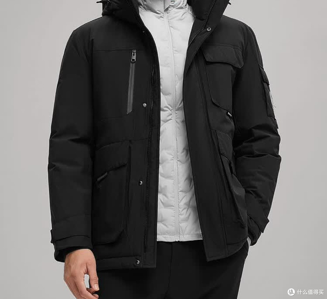 秋雨降温救星!海澜之家男士羽绒服,轻便保暖两不误