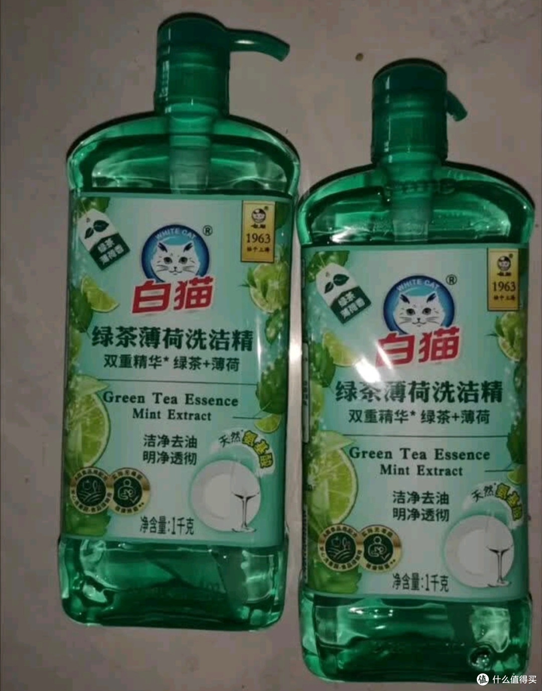 聚餐清洁不费劲!白猫绿茶薄荷洗洁精轻松搞定油污