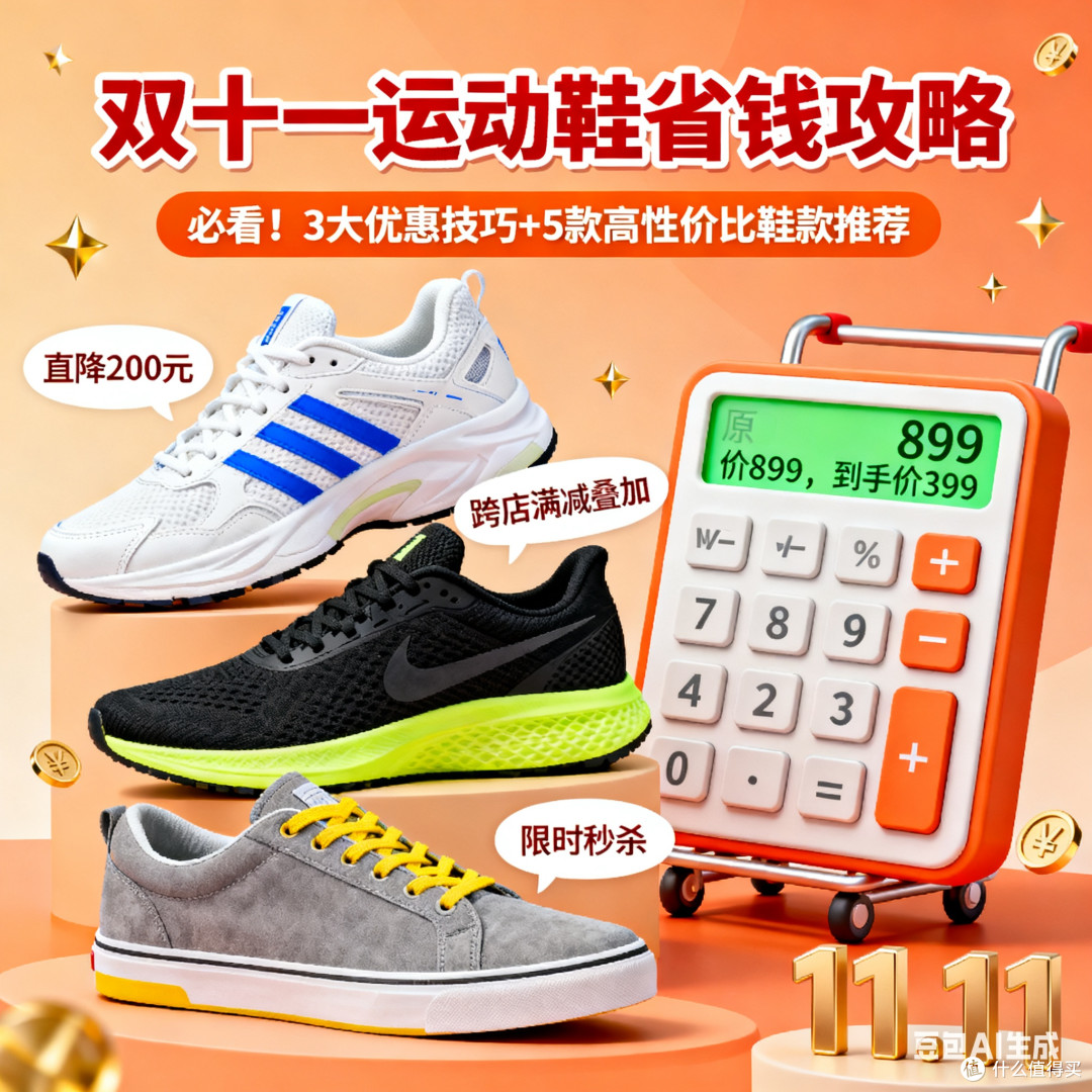 双十一运动鞋省钱攻略，必看！
