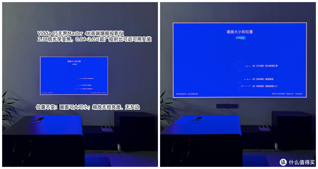 Vidda C5无界首发测评,争当黑位之王!2.49万的投影值得买吗?