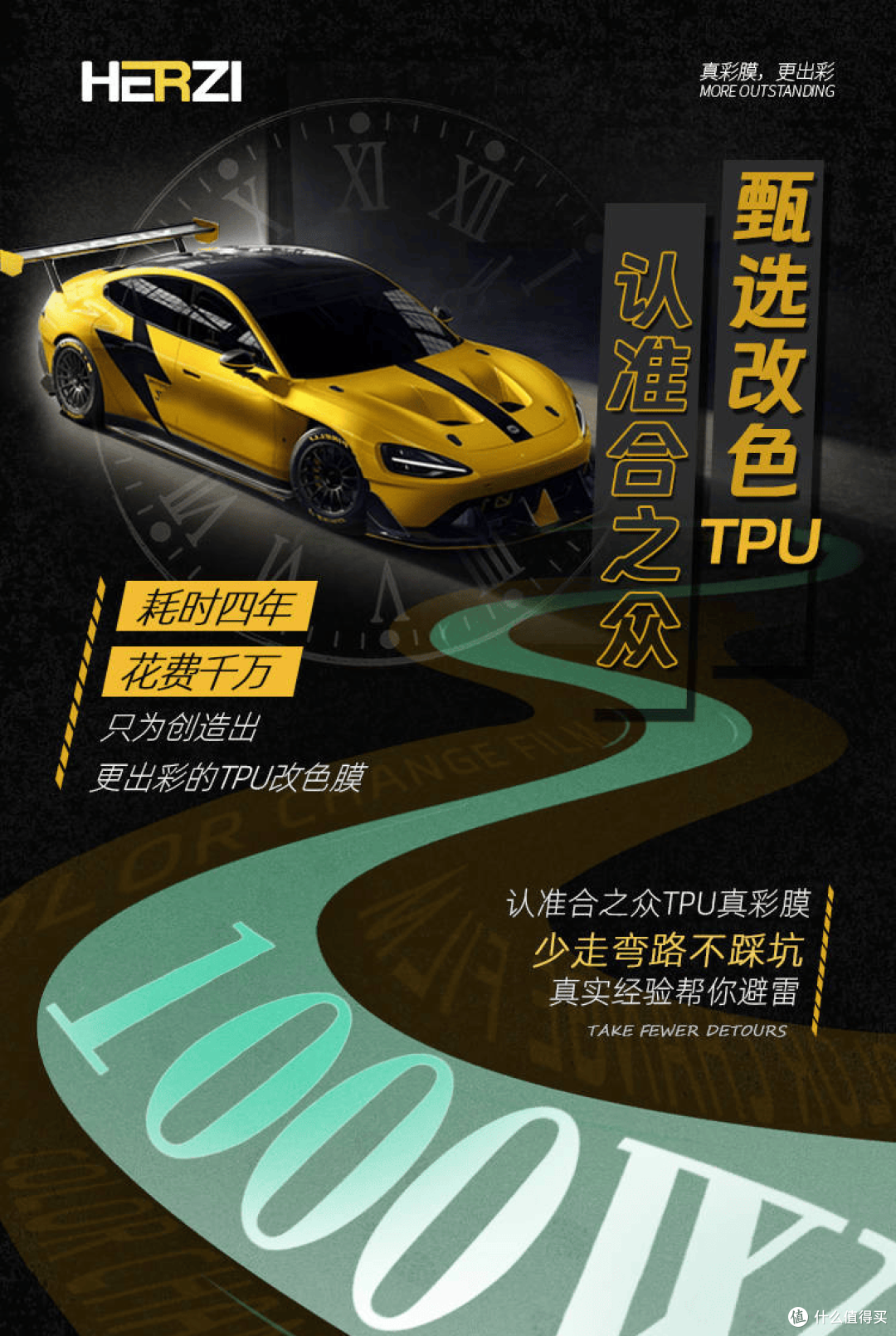TPU改色膜什么牌子好?合之众HERZI品牌实力领跑市场