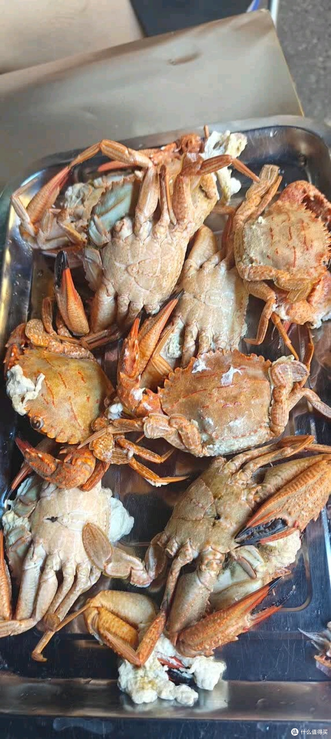 金唐鲜冻野生金刚蟹肉满膏肥的海味狂欢