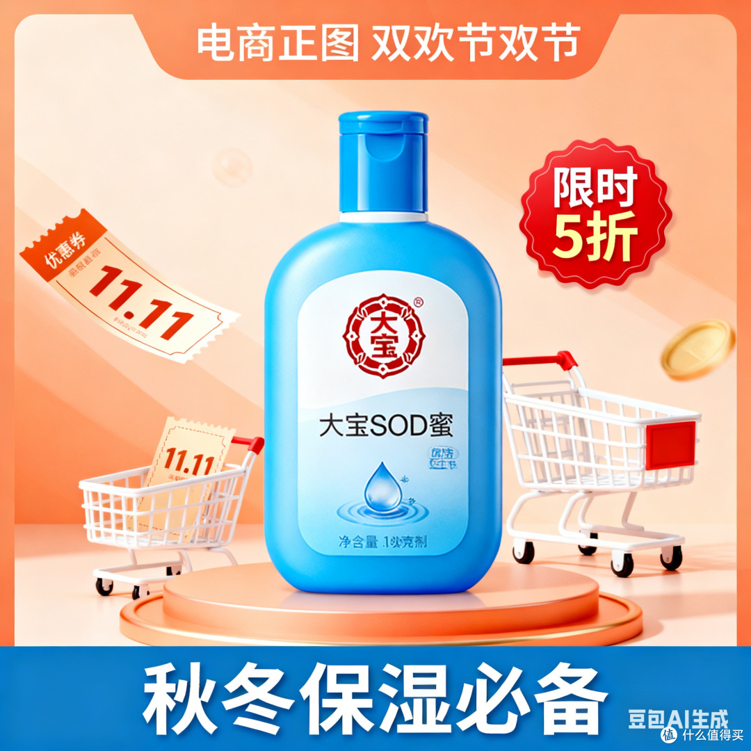 双十一护肤品大宝SOD选购指南
