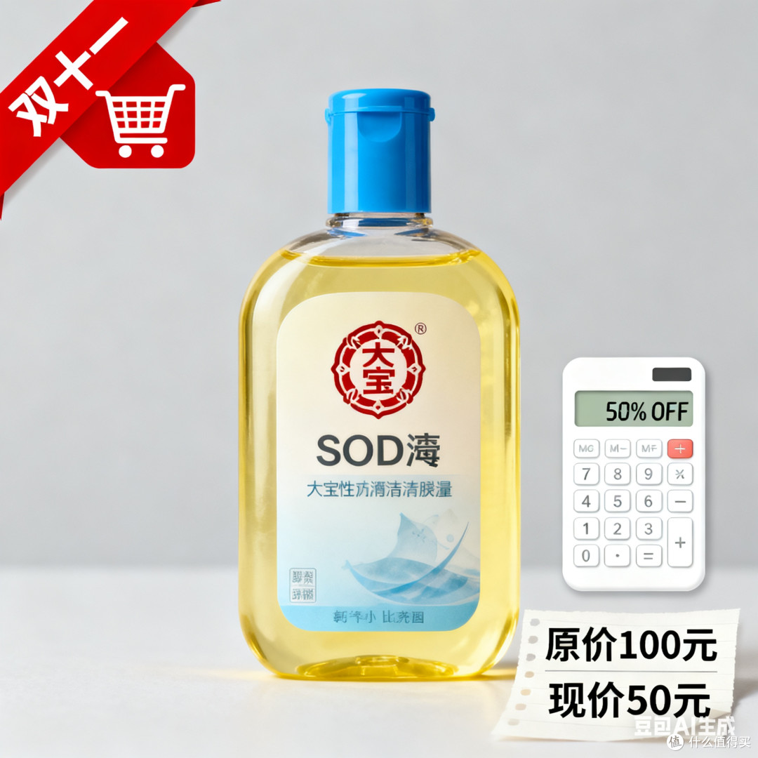 理性分析：双十一大宝SOD护肤
