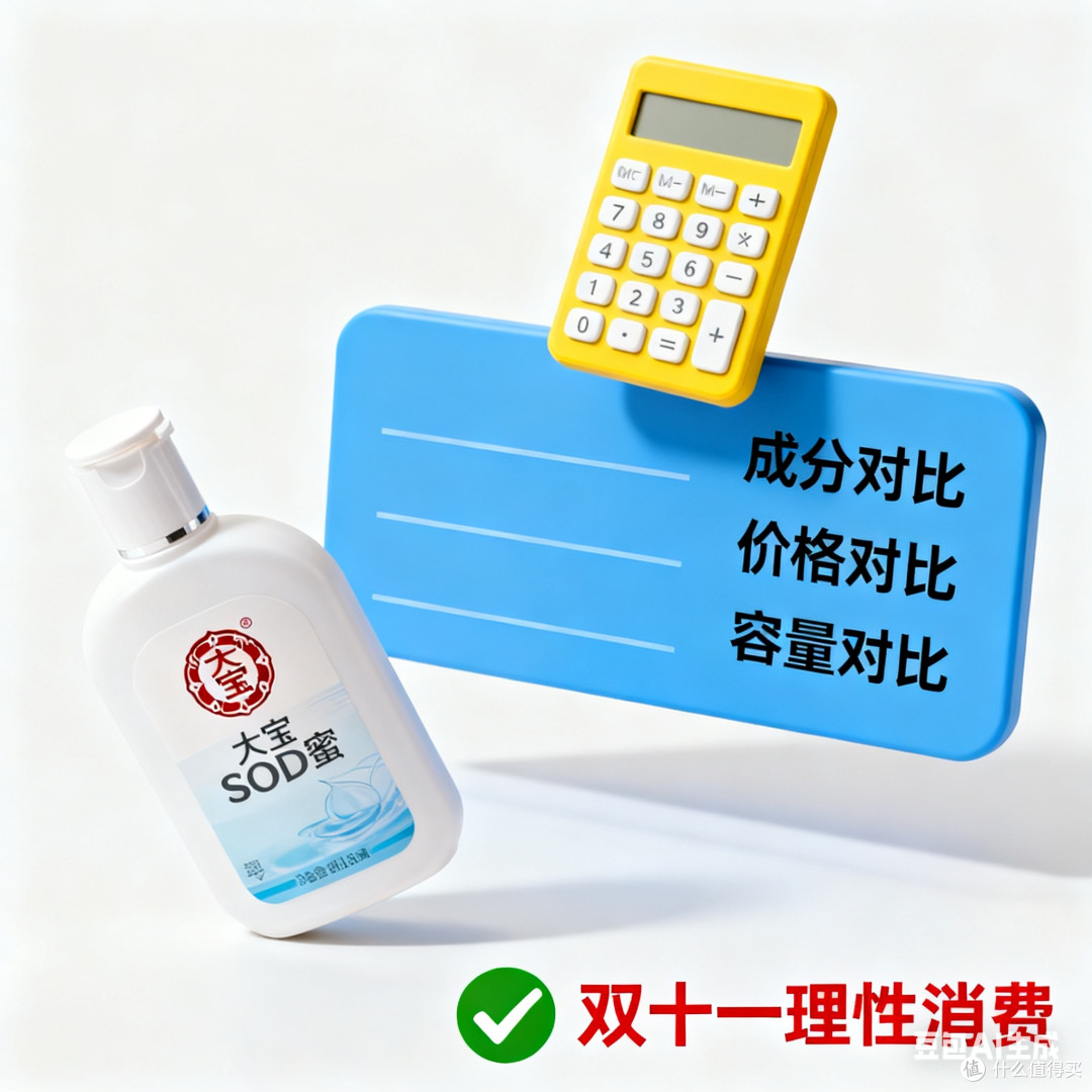 理性分析：双十一大宝SOD护肤