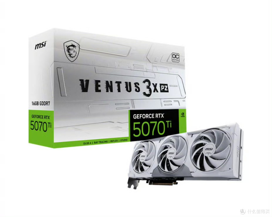 微星背插显卡RTX 5070 Ti发布