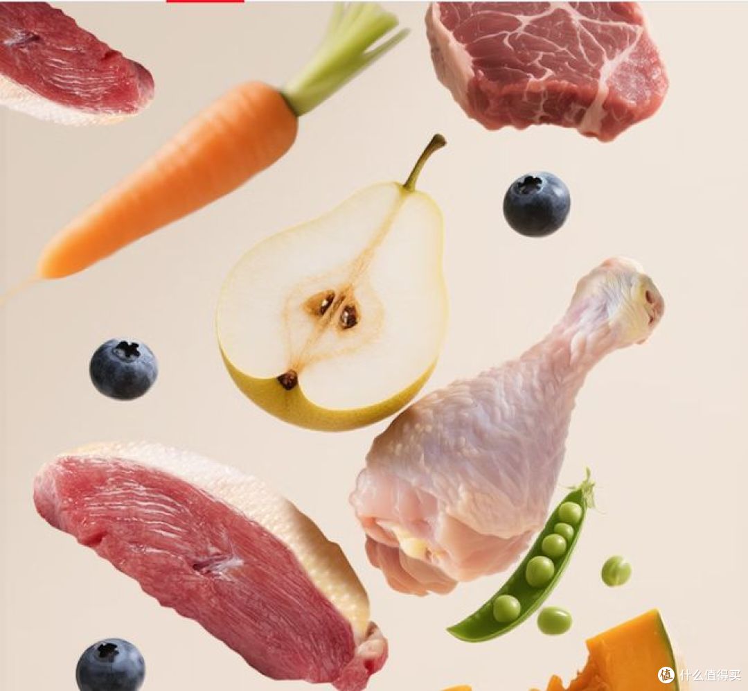 伯纳天纯鸭肉梨冻干狗粮,颗粒大小适中,适合中型犬食用