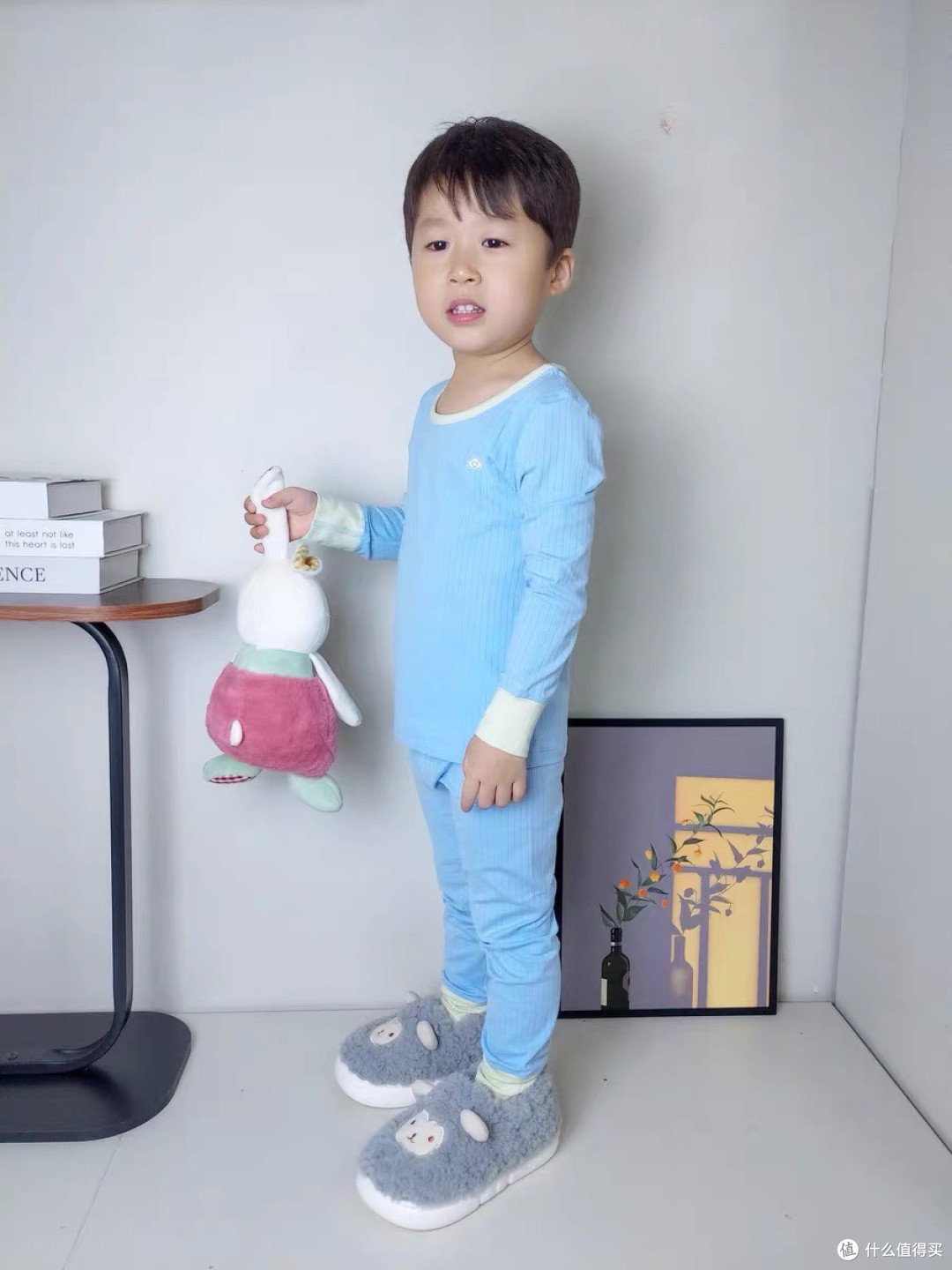 全棉时代儿童风柔棉抗菌保暖内衣：柔软守护，温暖过冬