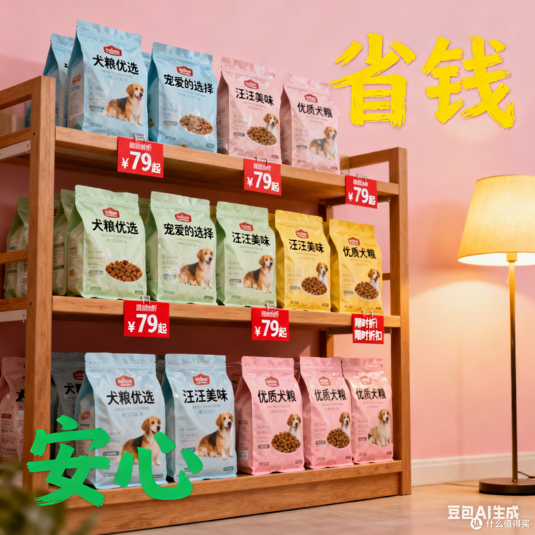 双十一囤狗粮，省钱又安心