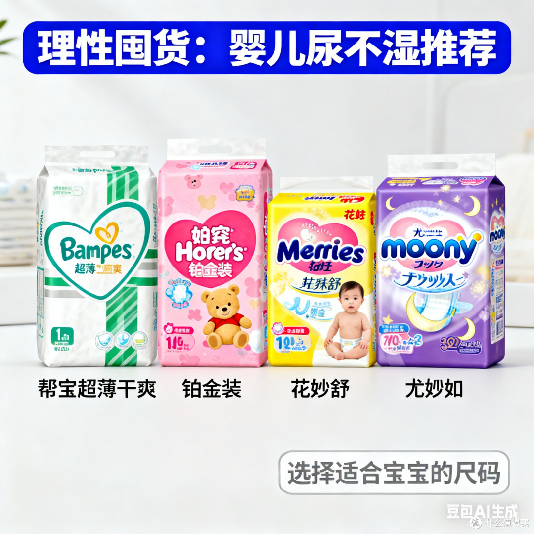 理性囤货:婴儿尿不湿推荐
