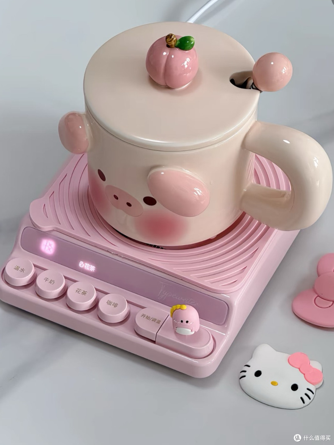 小巧加热杯垫提升早晨幸福感