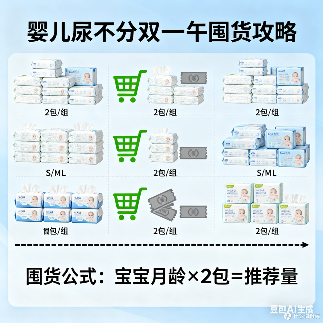 婴儿尿不湿,双十一囤货攻略