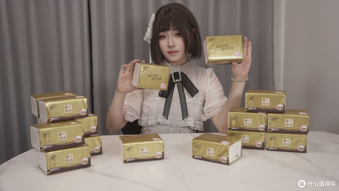双十一必囤:清风厚柔金装抽纸,从此告别红鼻子!