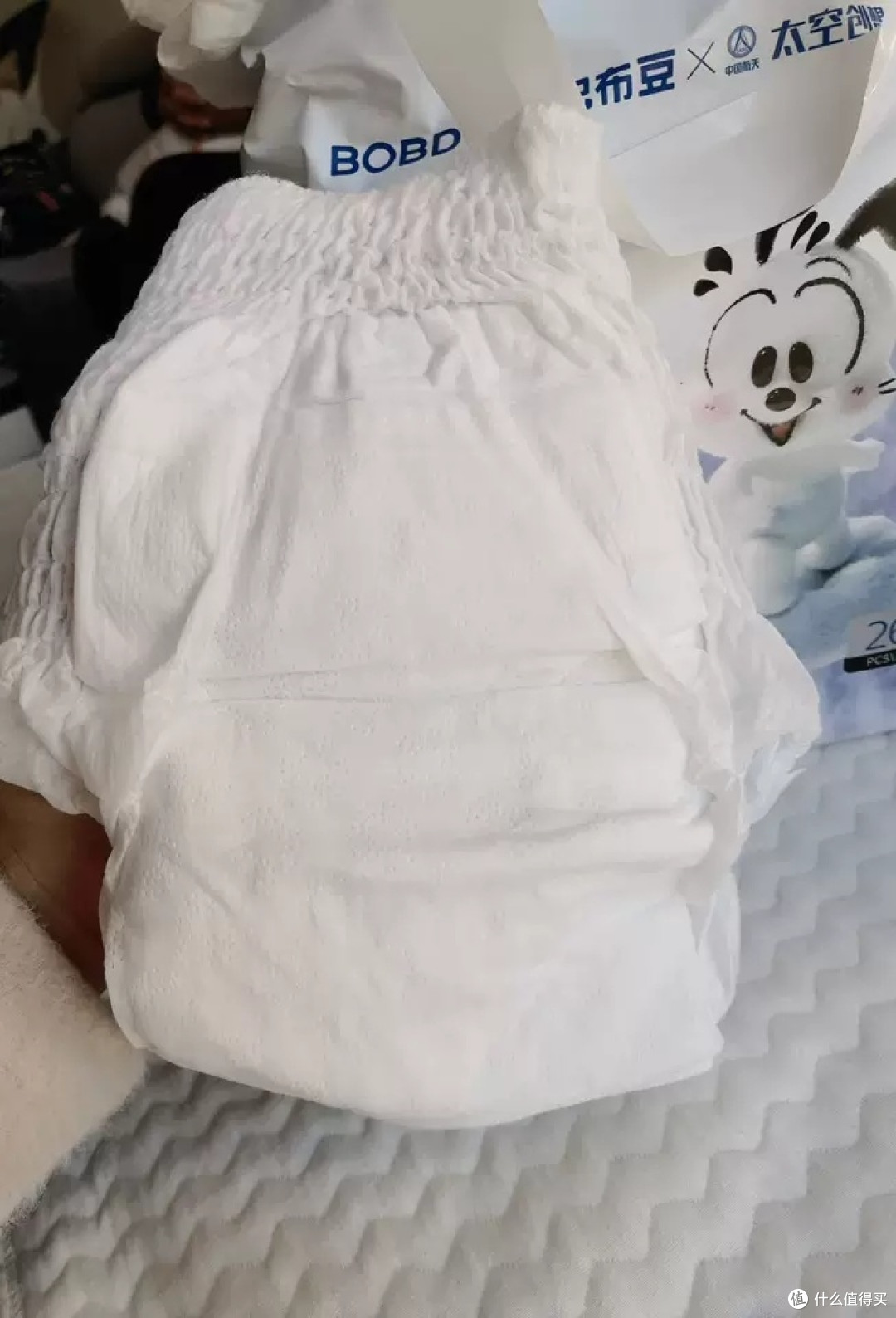 巴布豆拉拉裤开箱实测:敏感肌宝宝适用