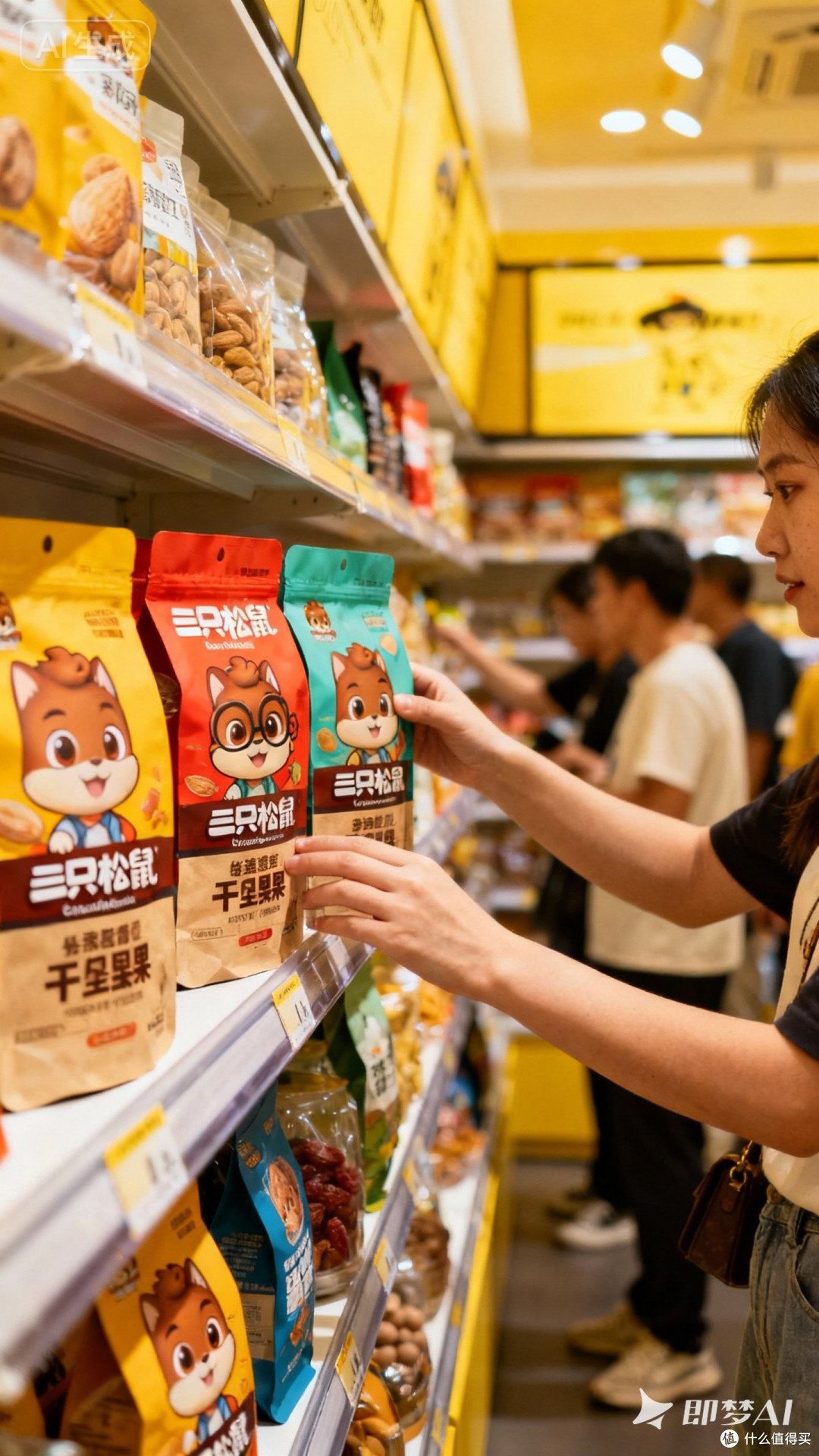 三只松鼠干果受欢迎