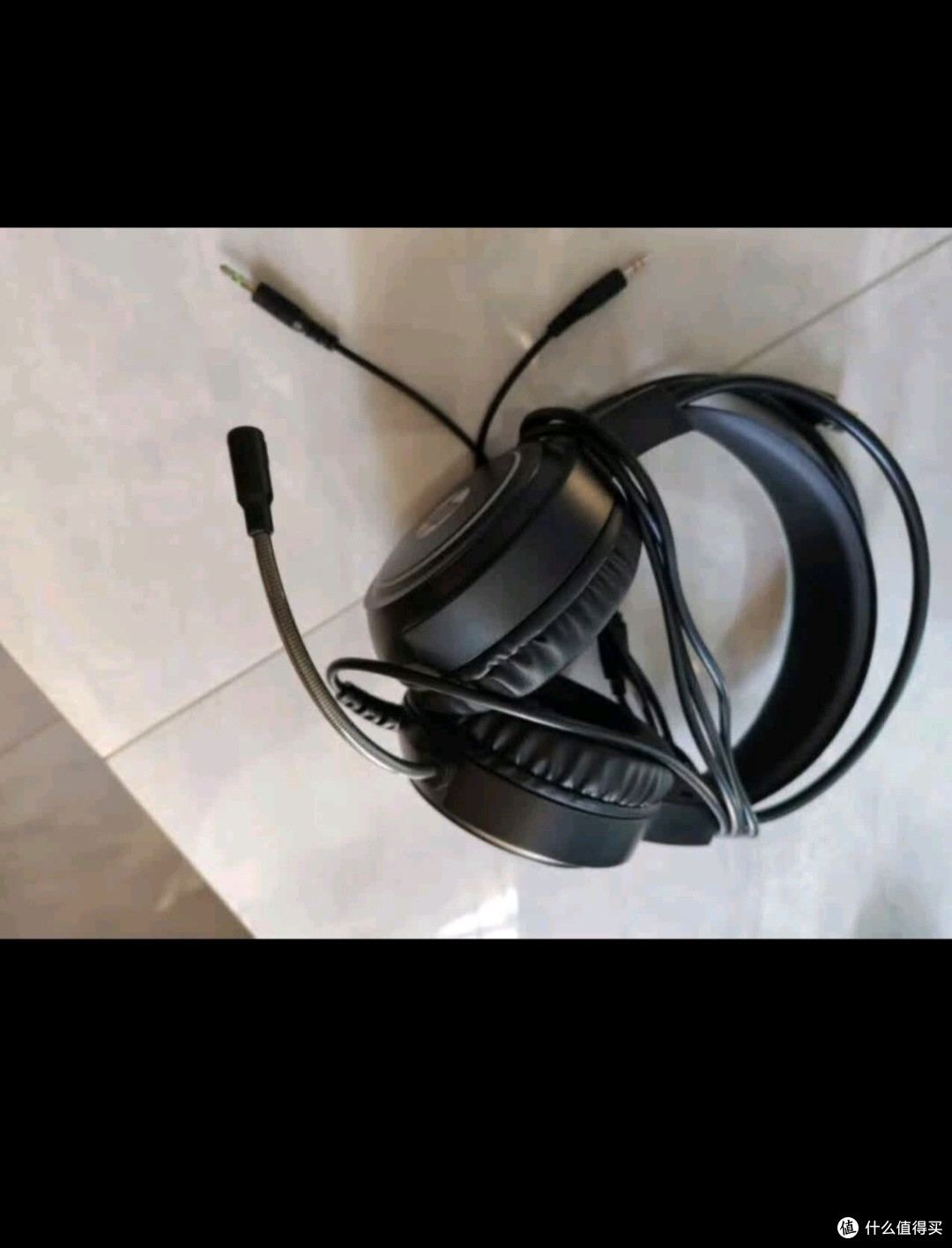 惠普(HP)H100游戏耳机头戴式耳麦带麦克风电竞网吧有线耳机游戏
