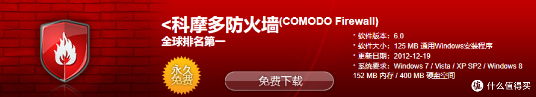 世界第一的免费防火墙——Comodo Firewall毛豆防火墙
