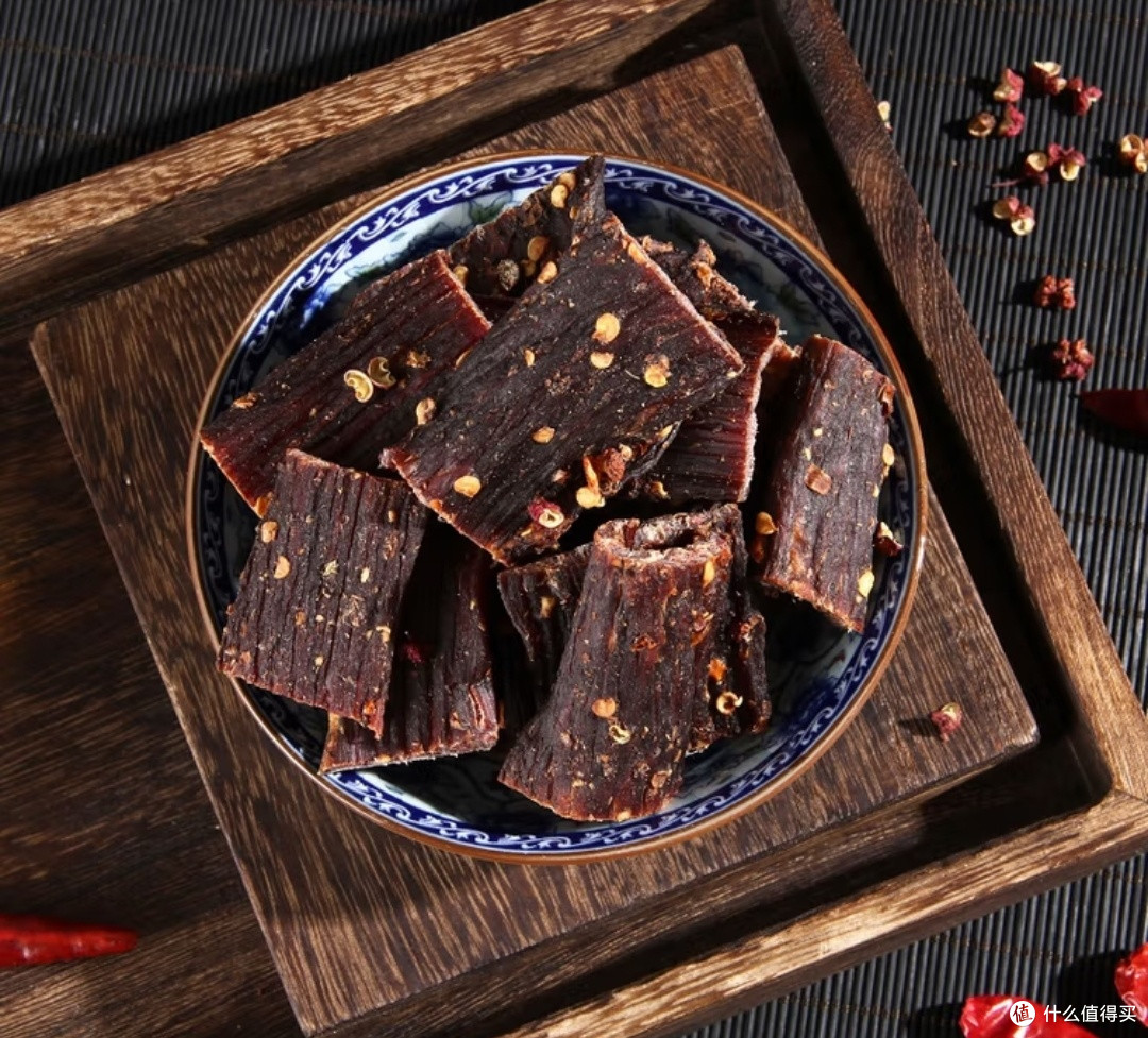 雅垄藏秘超干麻辣牛肉干,一口入魂藏式鲜香