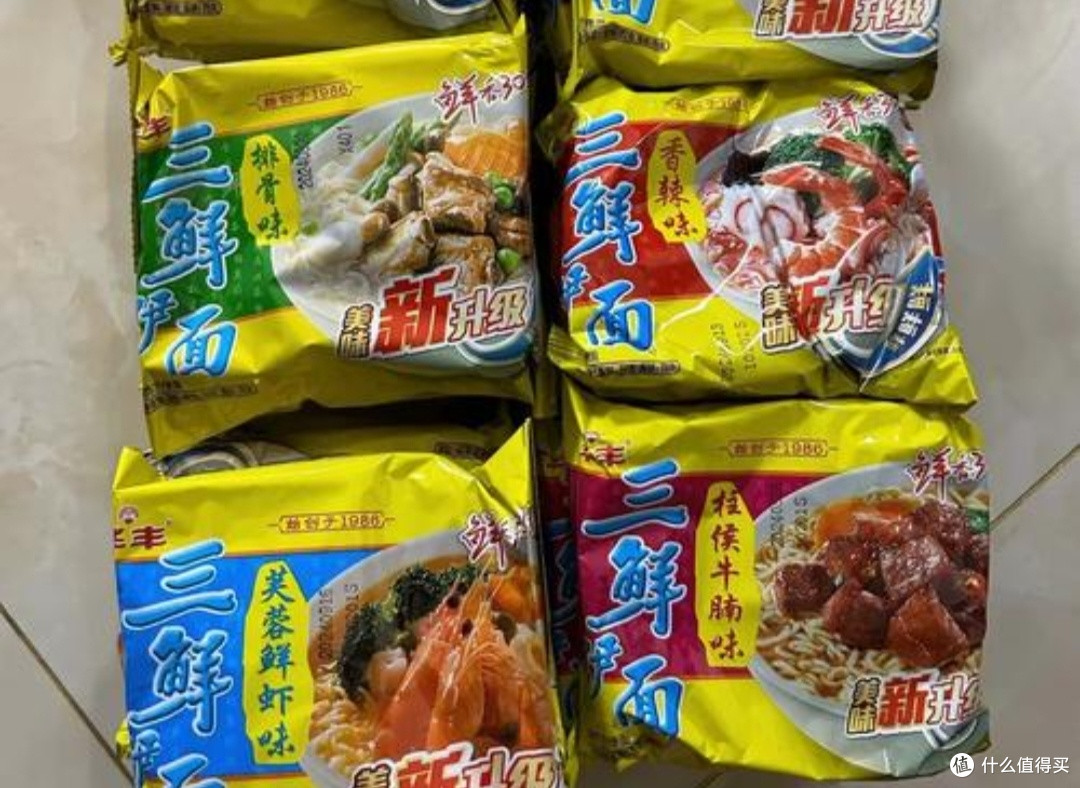 香喷喷的华丰三鲜伊面,我们童年记忆里那么熟悉的味道