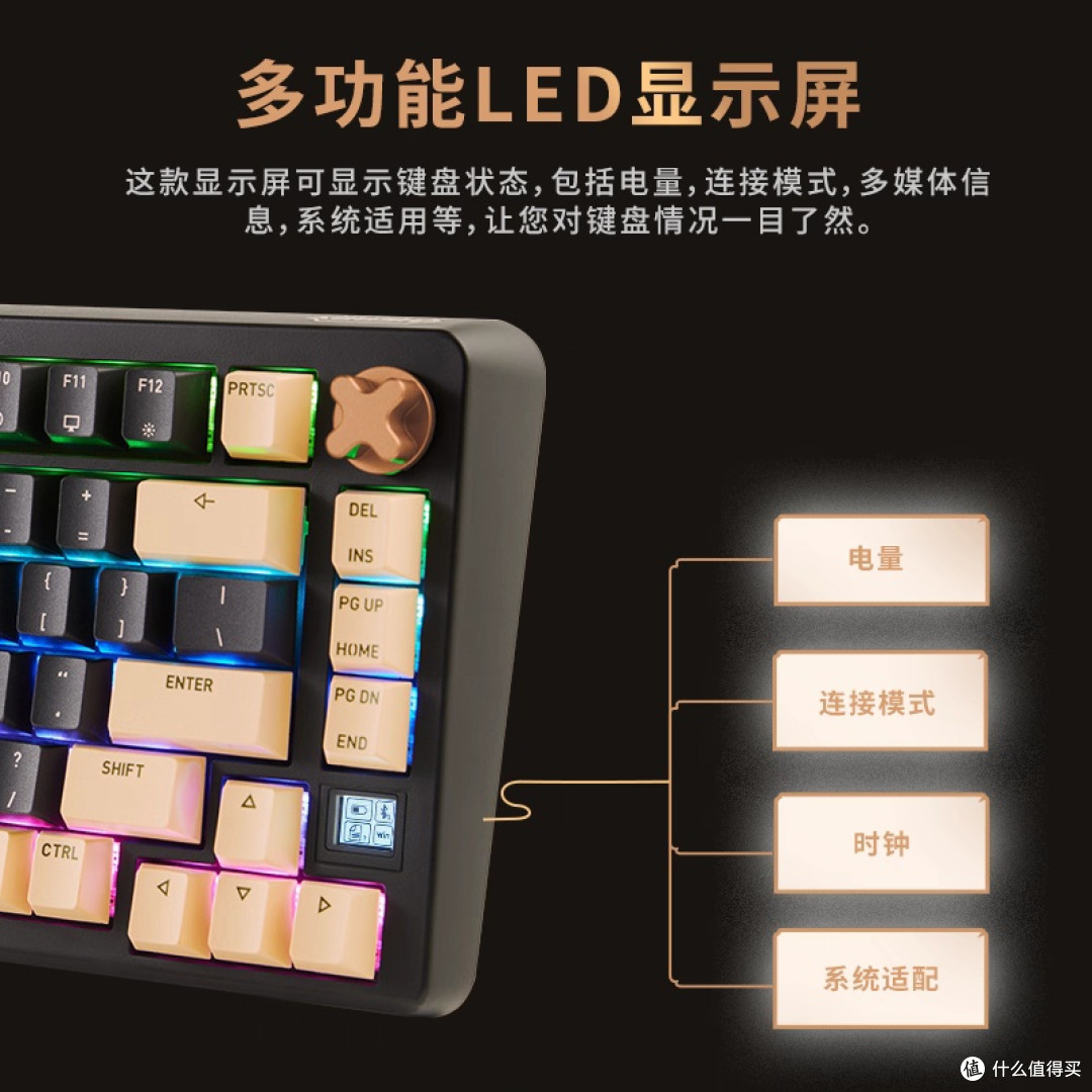 CHERRY樱桃PIXIU75:国潮电竞键盘