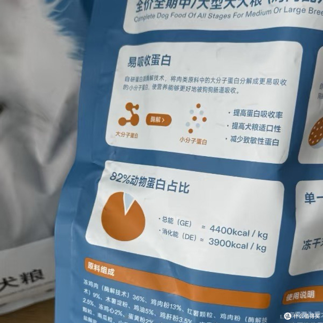 纯福狗粮:营养吸收佳