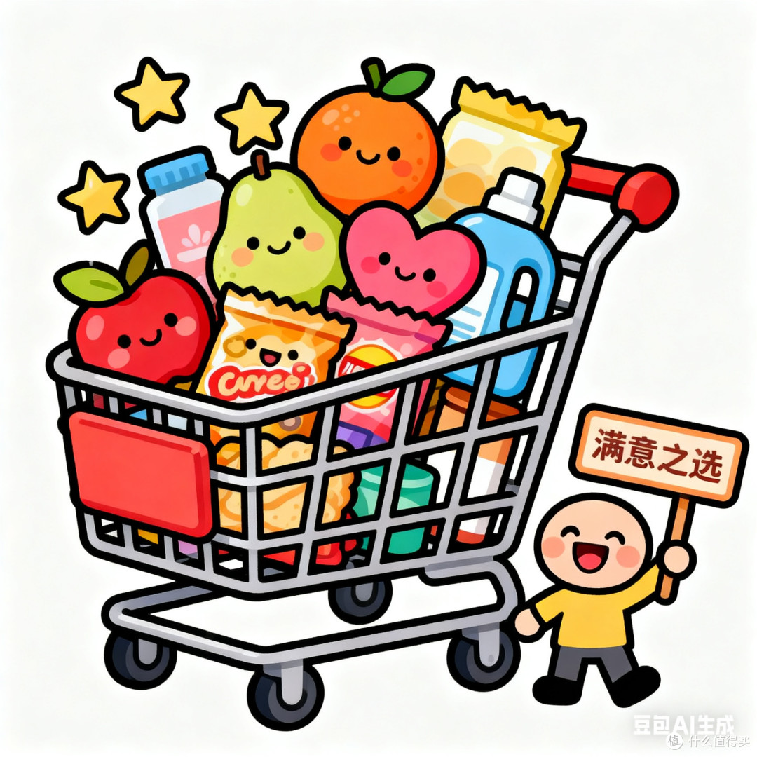 购物车满载满意之选