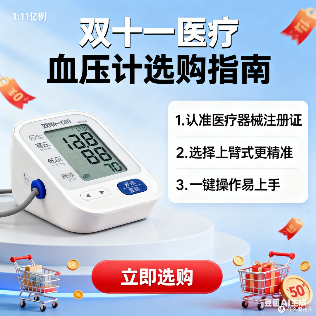 双十一选购医疗血压计指南