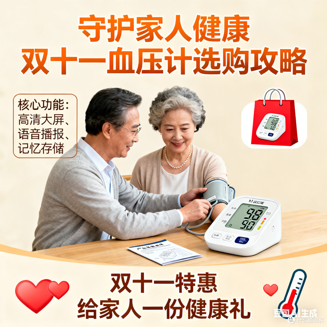 双十一选购医疗血压计指南