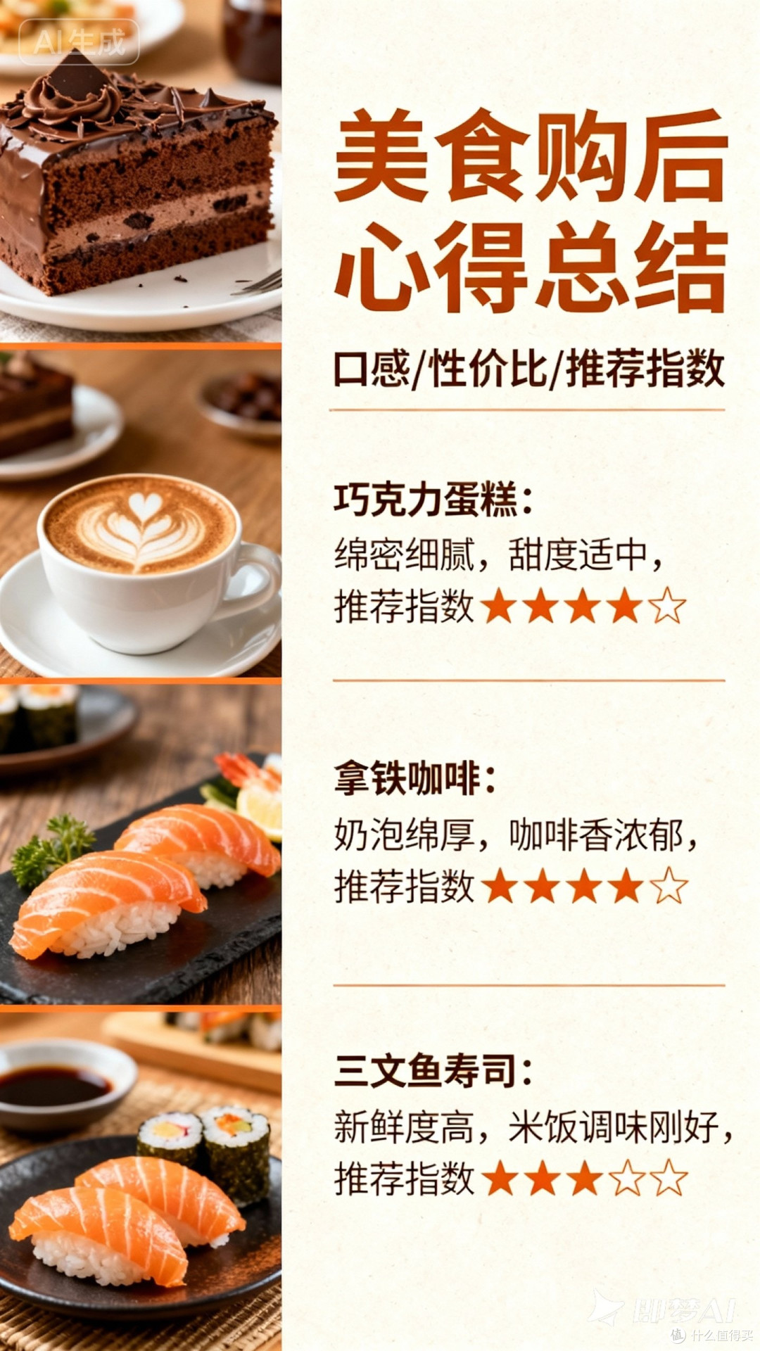 美食购后心得总结
