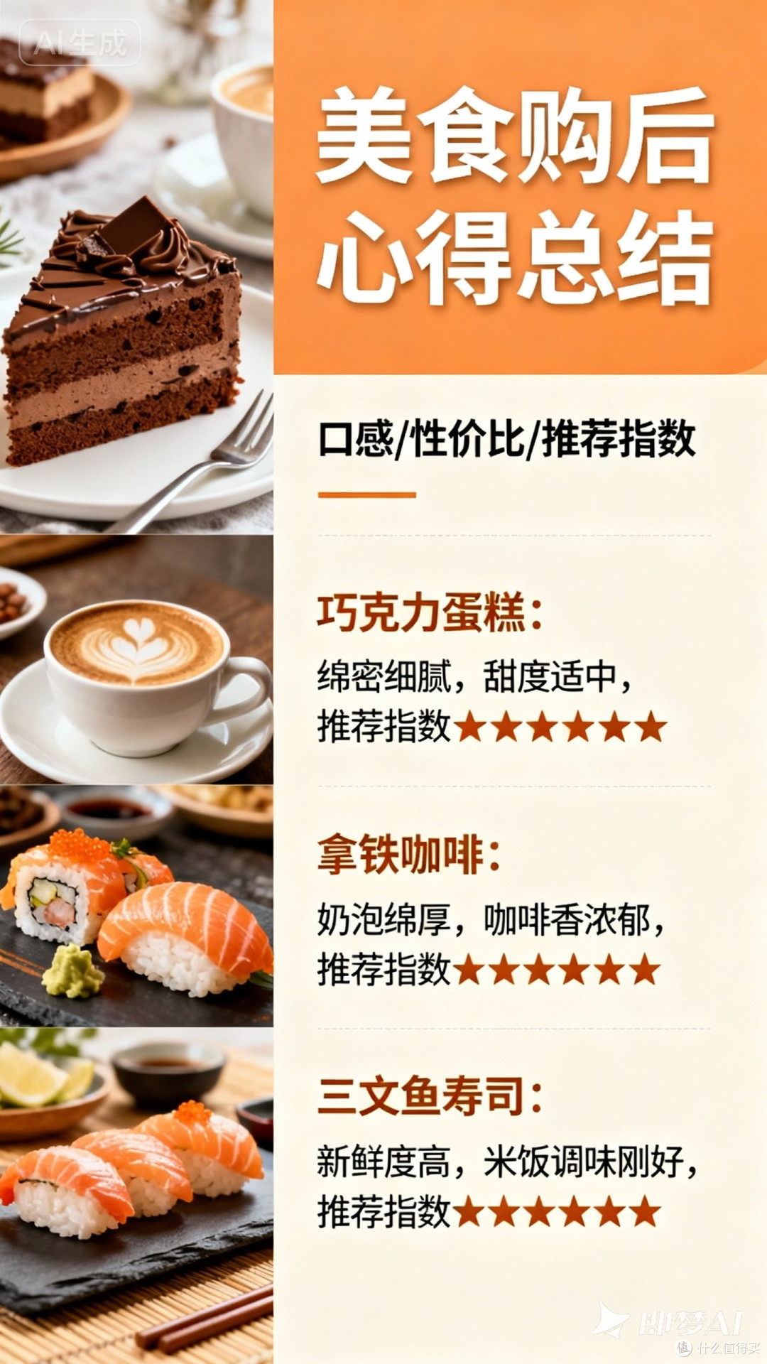 美食购后心得总结