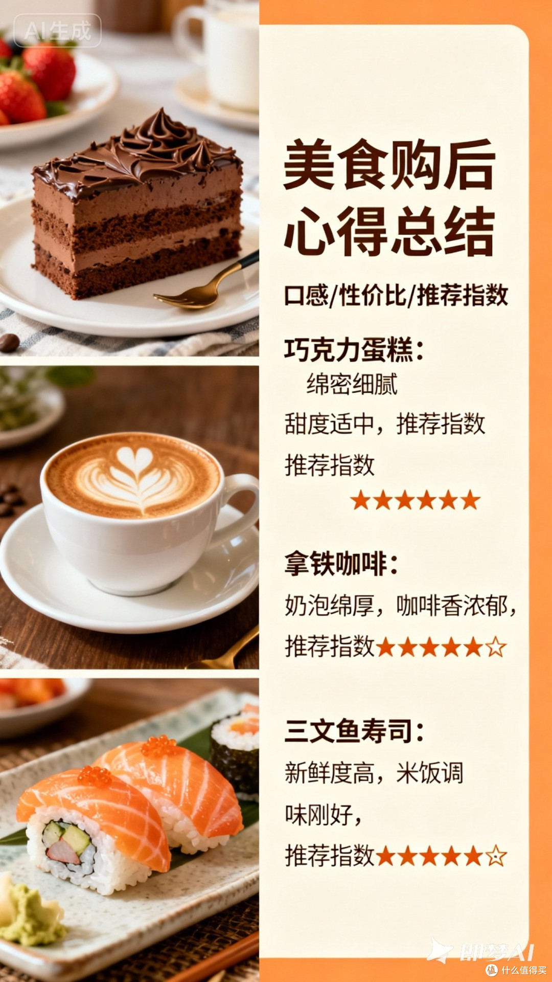 美食购后心得总结