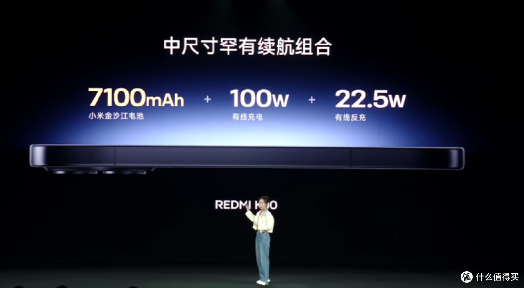 红米K90   发布 2599起 7100毫安电池 100W快充