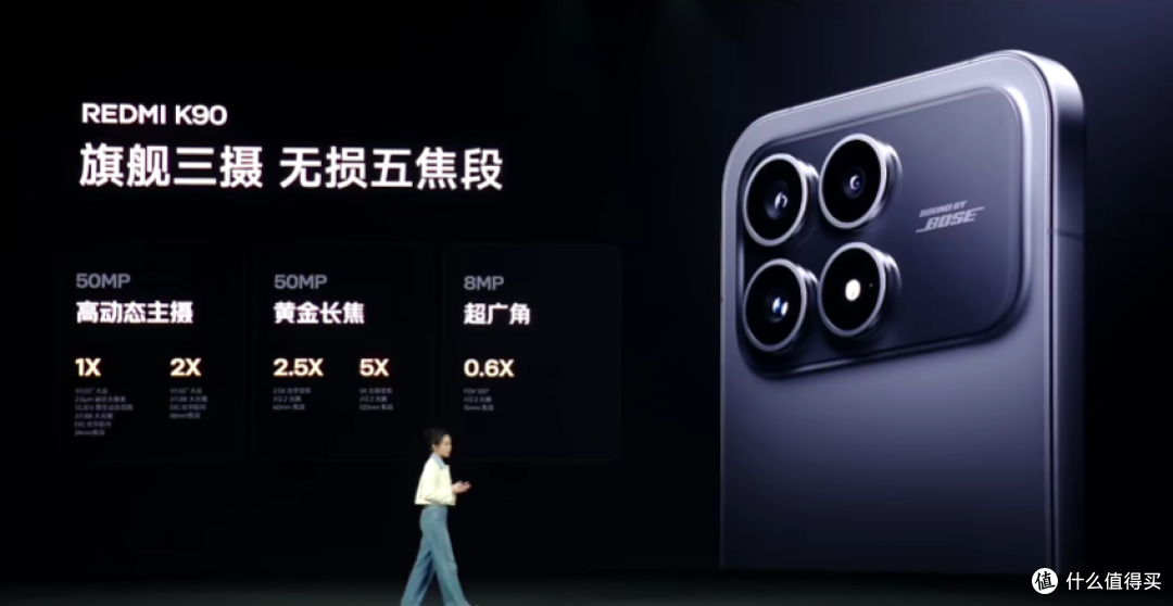 红米K90   发布 2599起 7100毫安电池 100W快充