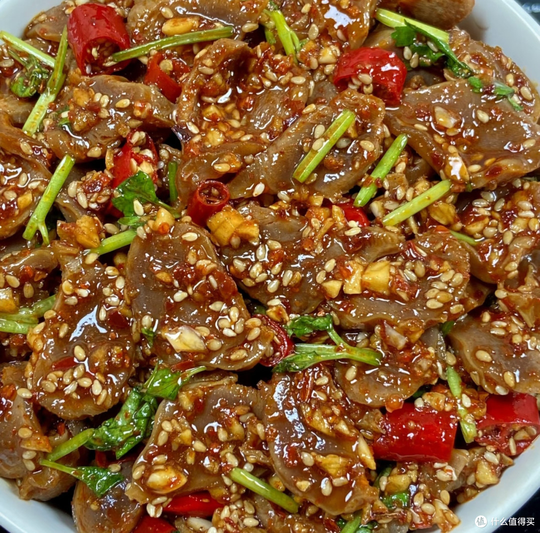 家传凉拌鸡胗：酸辣暴击味觉