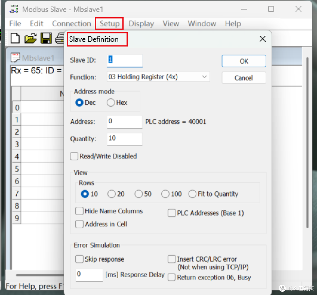 App - 权威的Modbus调试工具Modbus Poll & Modbus Slave