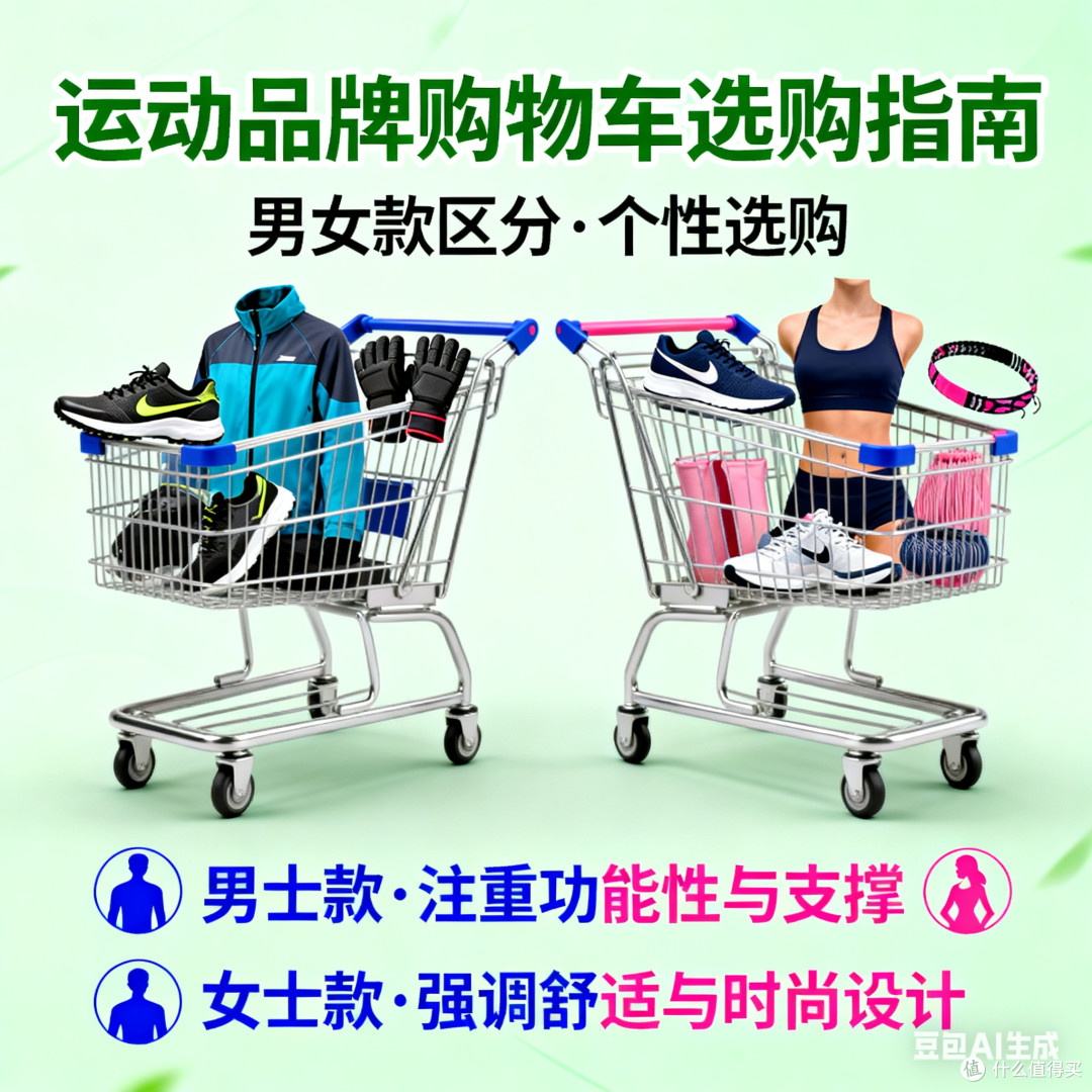 运动品牌购物车选购指南
