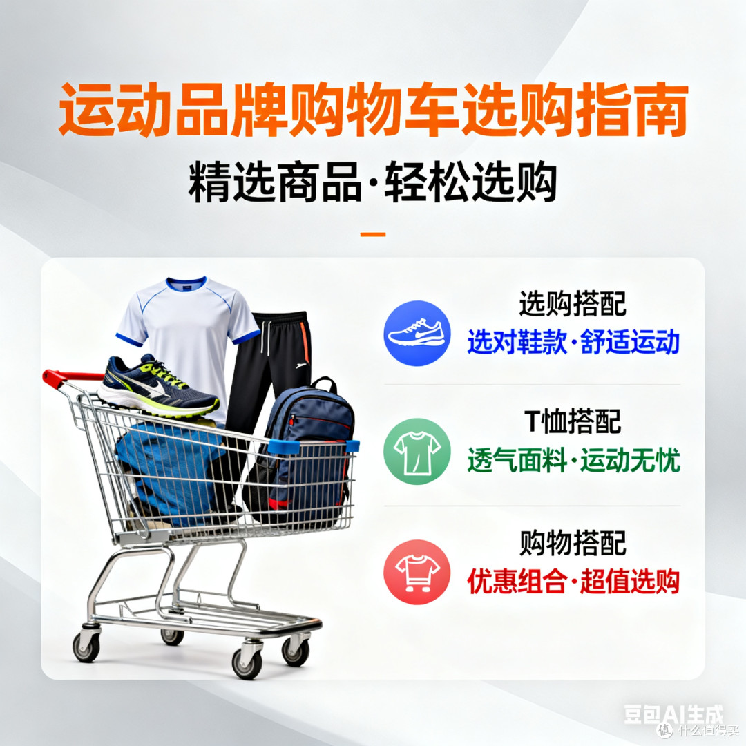 运动品牌购物车选购指南